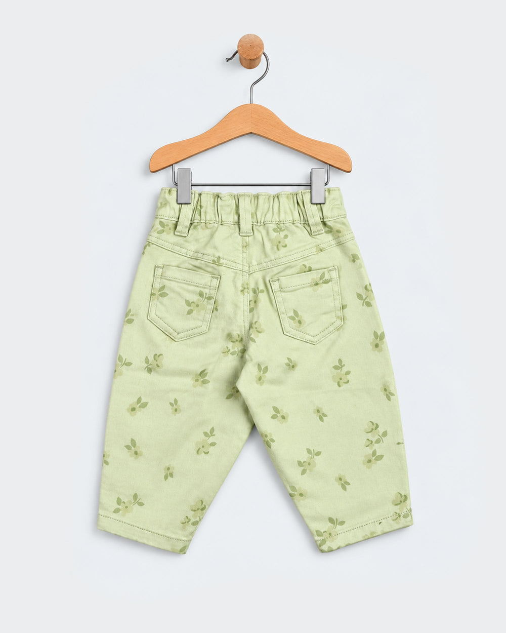 Eminent Newborn Girls Cotton Floral Print Pants