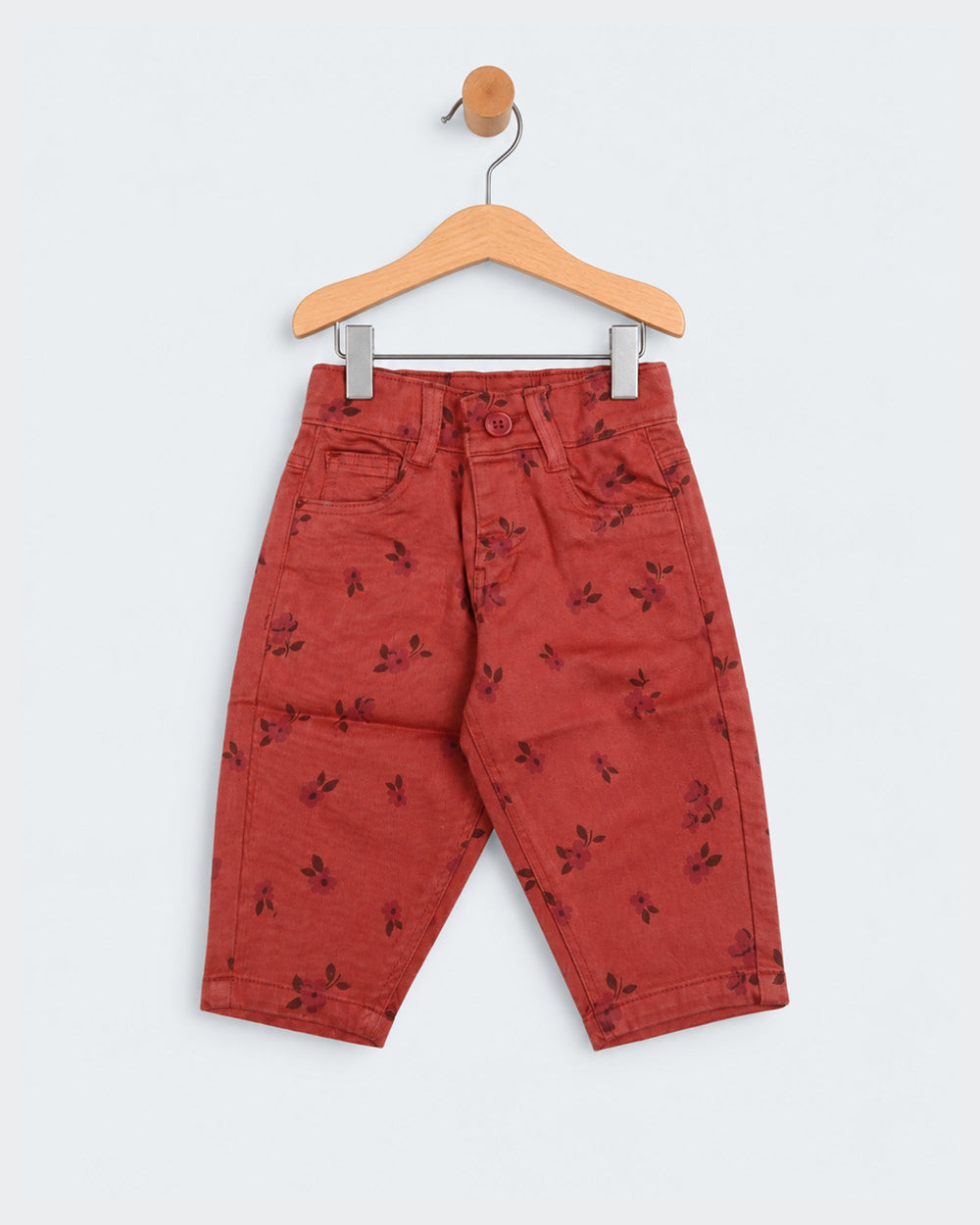 Eminent Newborn Girls Cotton Floral Print Pants