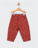 Eminent Newborn Girls Cotton Floral Print Pants
