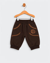 Eminent Newborn Boys Embroidered Fleece Trousers