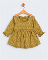 Eminent Newborn Girls Bunny Printed Frock