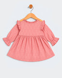Eminent Newborn Girls Bunny Printed Frock