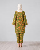 Women's Unstitched Printed 2 Pc Suit