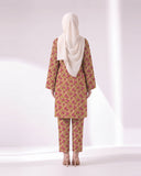 Women's Unstitched Printed 2 Pc Suit
