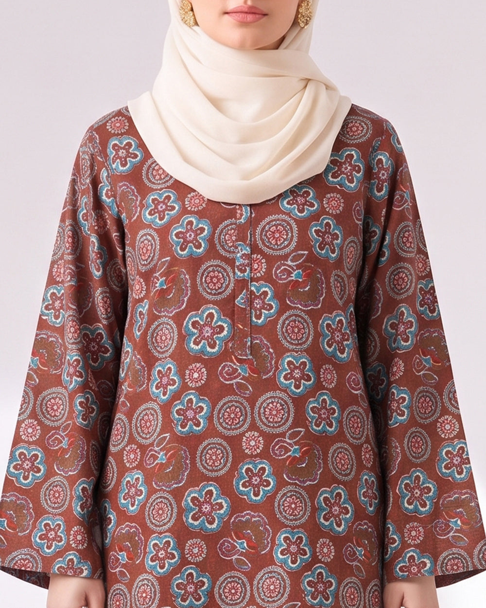 Women's Unstitched Printed 2 Pc Suit