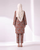 Women's Unstitched Printed 2 Pc Suit
