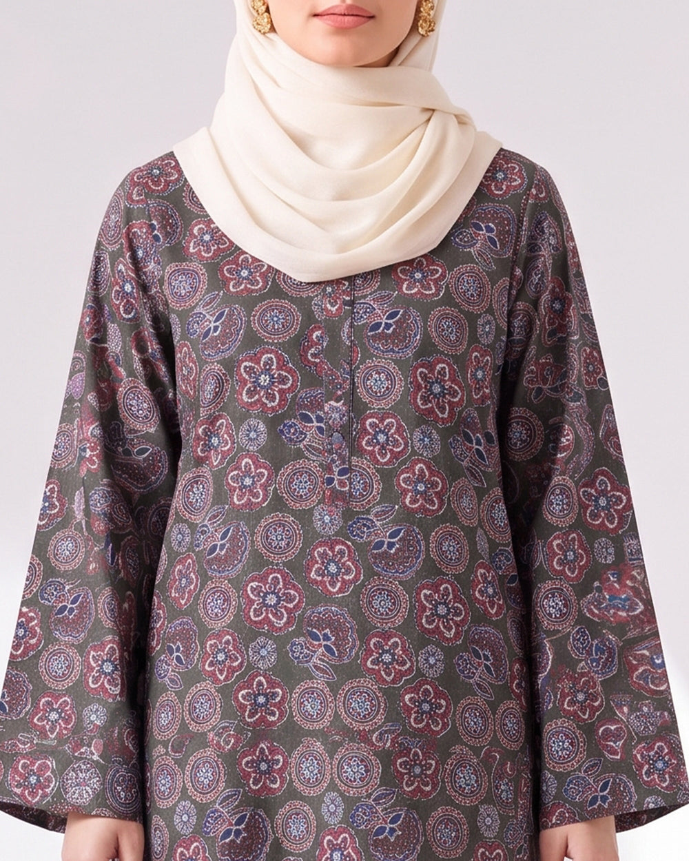 Women's Unstitched Printed 2 Pc Suit