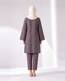 Women's Unstitched Printed 2 Pc Suit