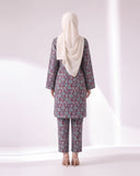 Women's Unstitched Printed 2 Pc Suit