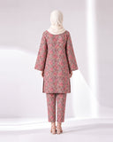 Women's Unstitched Printed 2 Pc Suit