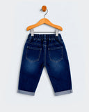 Eminent Newborn Girls Bunny Patch Denim Pants