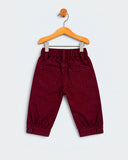Eminent Newborn Girls Cotton Twill Bow Pants