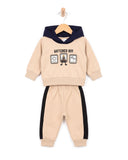 Valuables Newborn Boys Hooded Suit