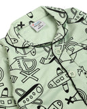 Valuables Newborn Boys Night Suit
