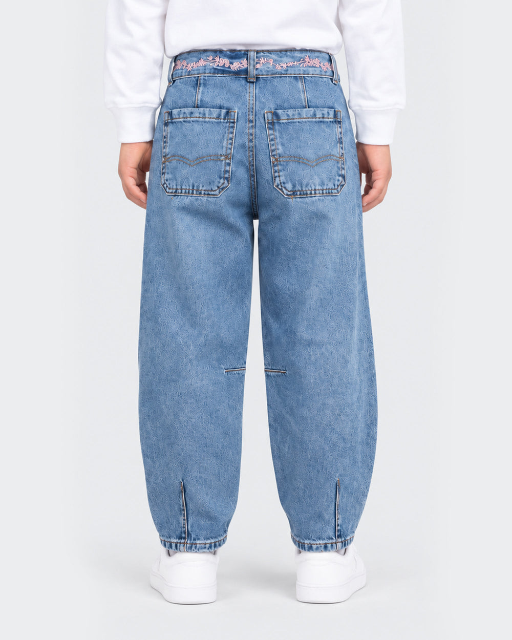 Eminent Girls Woven Denim Pants
