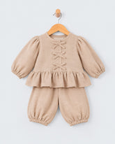Eminent Newborn Girls Ethnic Fusion 2 Pc