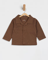 Eminent Newborn Boys Knitted Full Sleeves Shirt