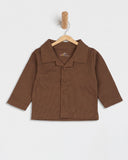 Eminent Newborn Boys Knitted Full Sleeves Shirt