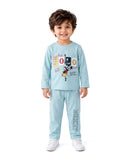 Valuables Boys Printed Full Sleeves Suit