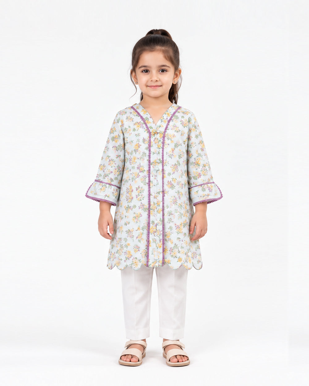 Valuables Girls Printed 1 Pc
