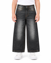 Girls Loose Fit Denim Pants