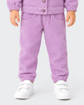 Eminent Girls Straight Fit Woven Cotton Pants