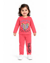 Valuables Girls Printed Full Sleeves Suit