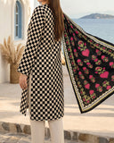 Salina Cambric Mid Summer Digital Printed Suit - 3 Pc