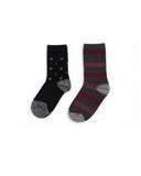 Valuables Boys Printed Lycra Socks - 2 Pc