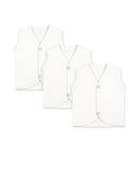 Newborn Woolen Vest - 3 Pc