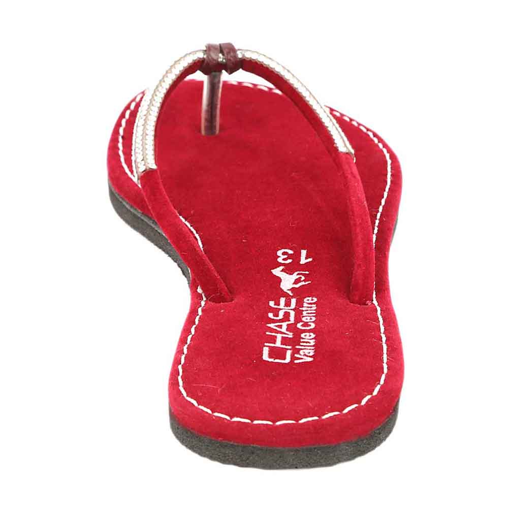 Girls Slippers - Maroon