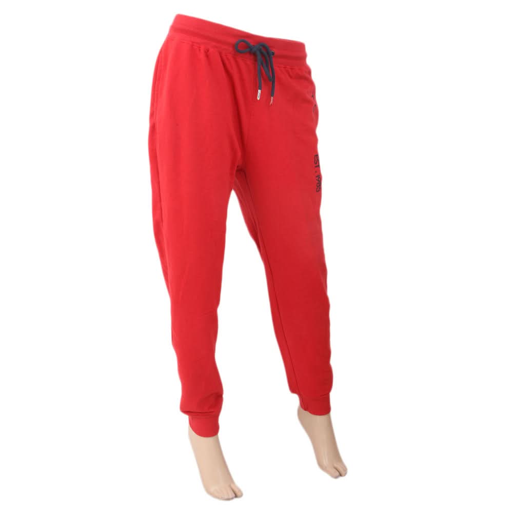 Women's Fancy Trouser - Red