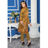 Anchal Digital Printed Masoori Un-Stitched Kurti - 02