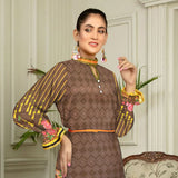 Anchal Digital Printed Masoori Un-Stitched Kurti - 03
