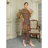 Anchal Digital Printed Masoori Un-Stitched Kurti - 03
