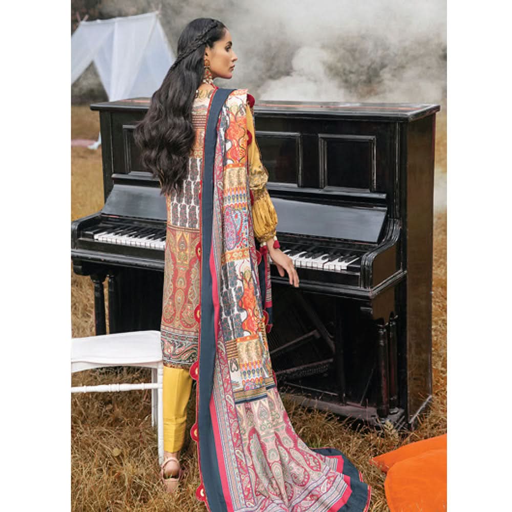 AL Zohaib unstitched 3pc Embroidered Shawl Collection