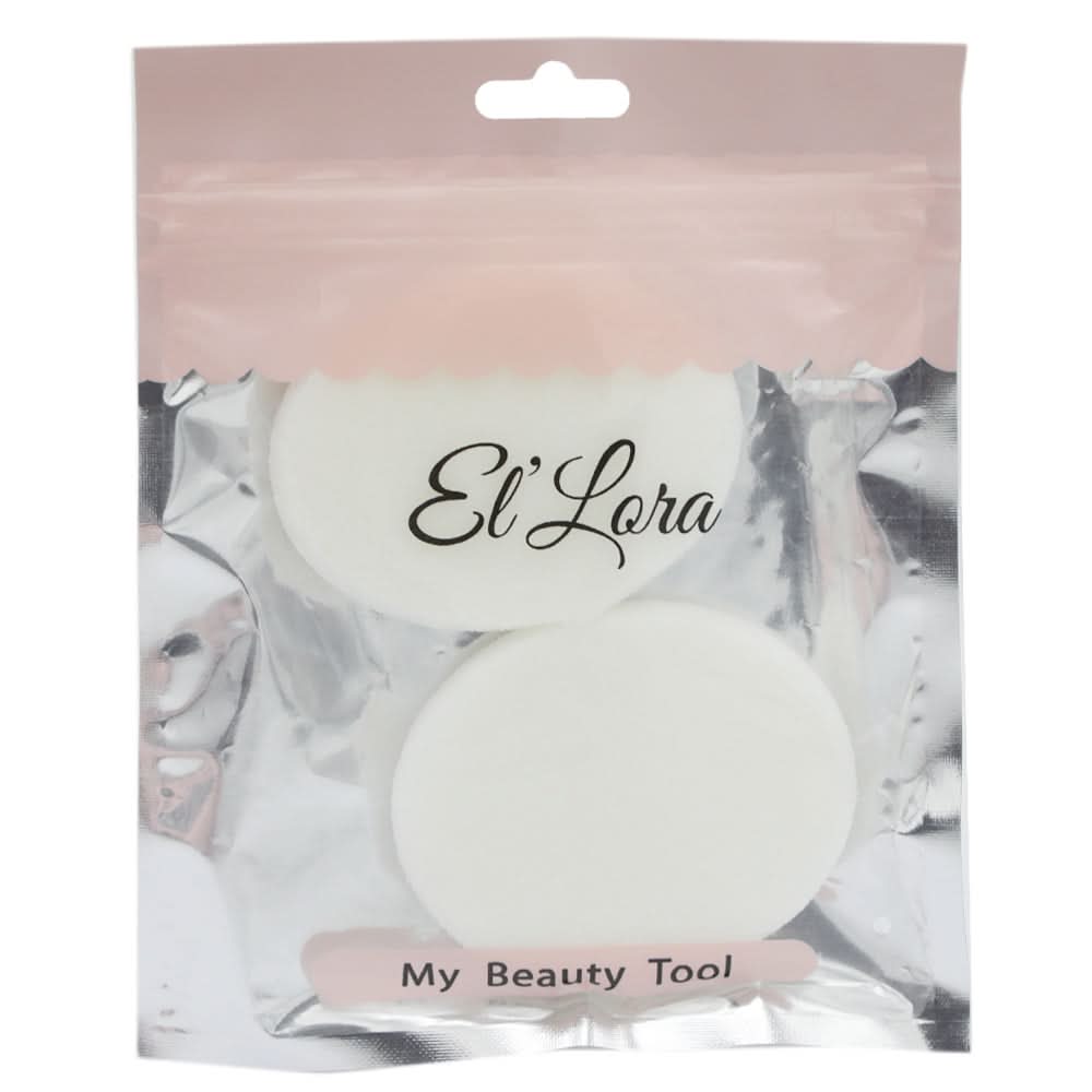 Ellora Face Powder Puff 2Pc EL-03