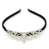 Crown Hair Band - Silver | Mannats Collection