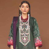 Amani Viscose Embroidered Unstitched 3Pcs Suit - 6965