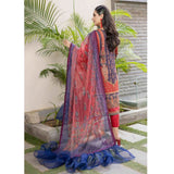 Misha Viscose Embroidered Unstitched 3Pcs Suit - D-9