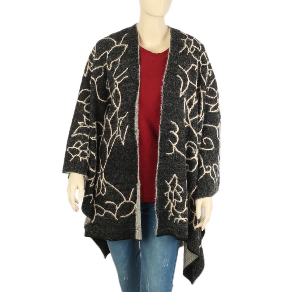 Women's Shawl - Charcoal