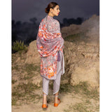 Salina Linen Unstitched 3Pcs Suit - 2