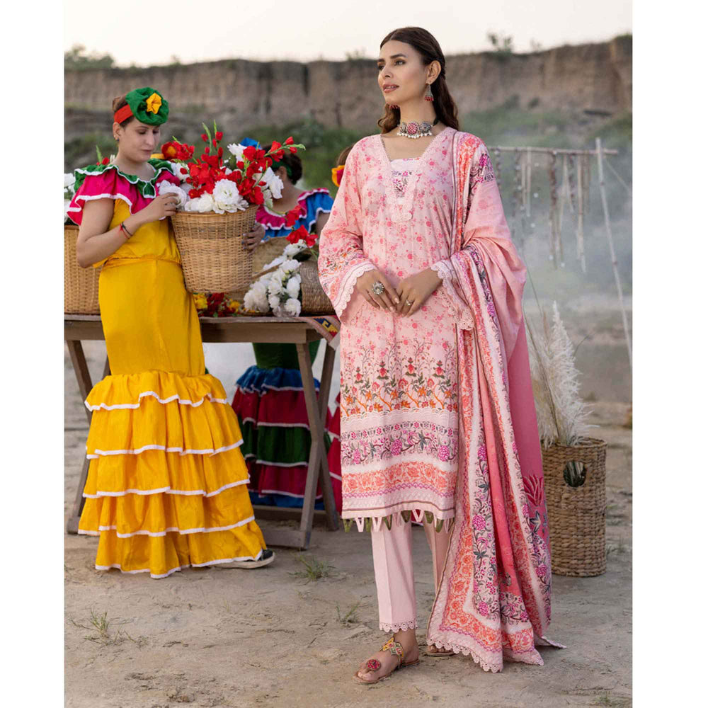 Salina Linen Unstitched 3Pcs Suit - 7