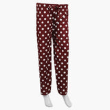 Women's Fancy Trouser - Maroon