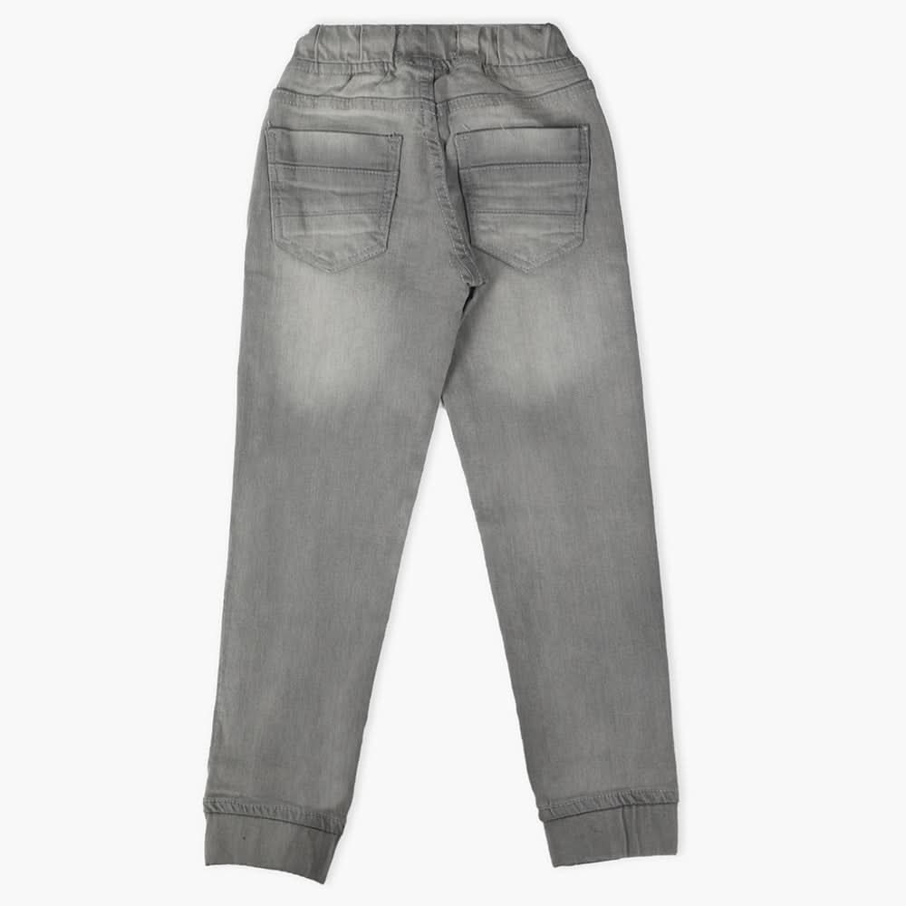 Girls Denim Pant - Grey