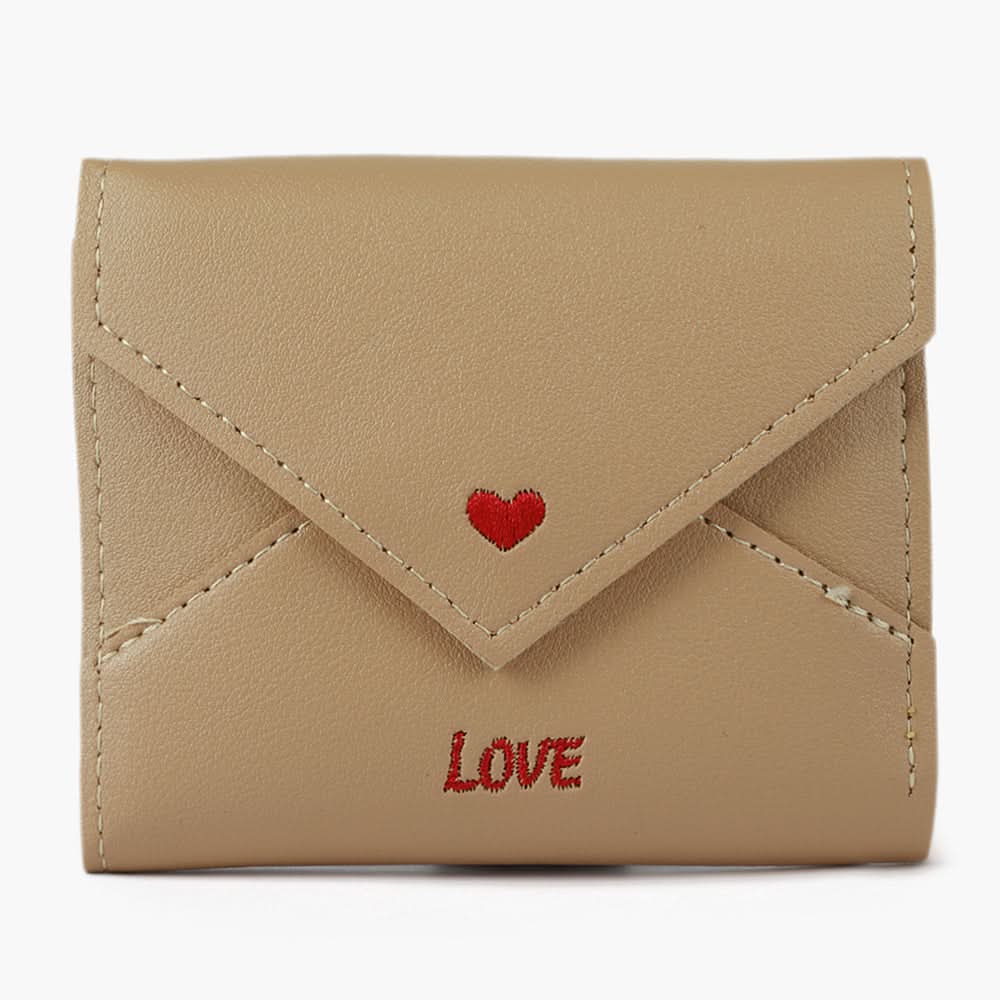 Women's Card Holder - Beige