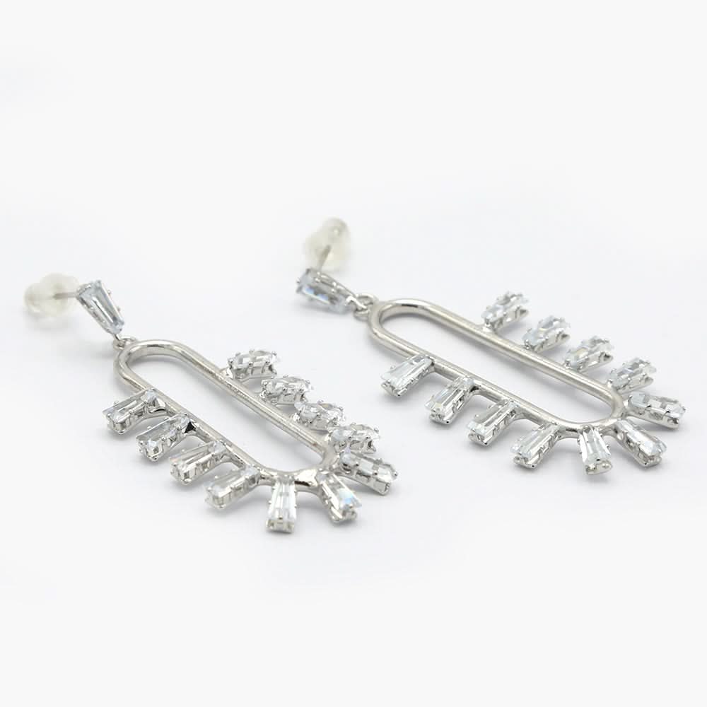 Women's Ear Hoops - Silver