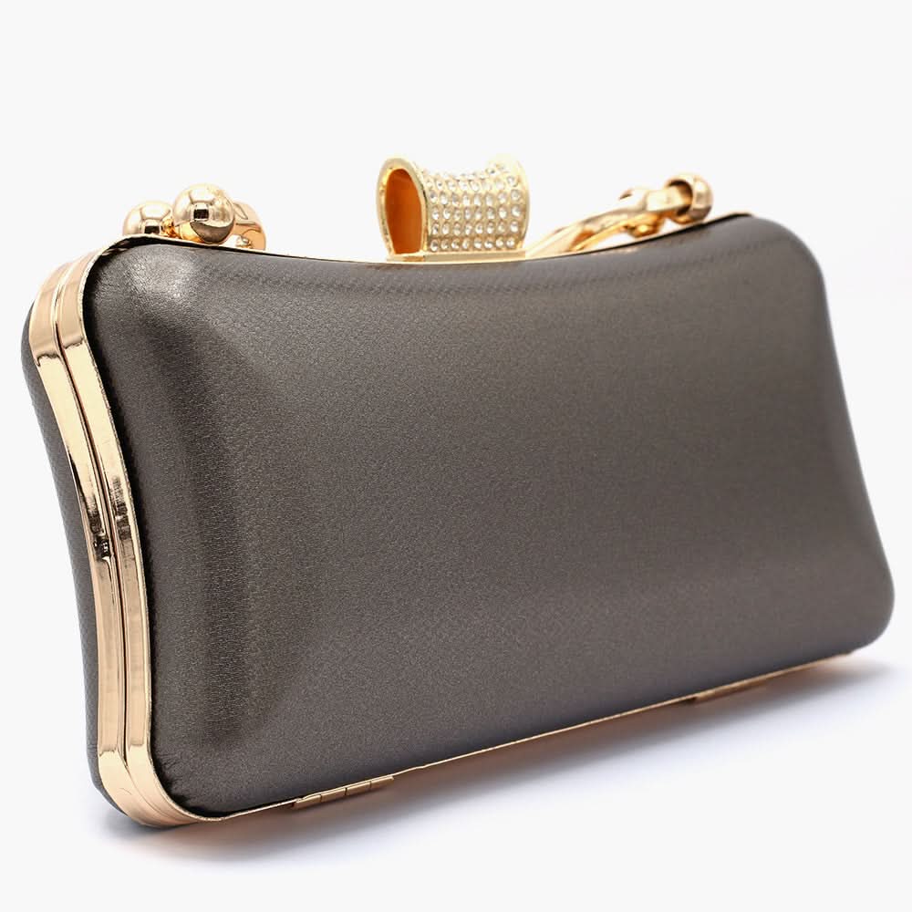 Bridal Clutch - Dark Brown