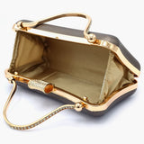 Bridal Clutch - Dark Brown