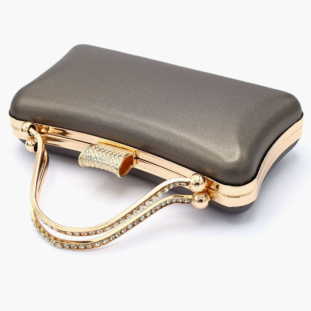 Bridal Clutch - Dark Brown